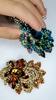 Rhinestone Brooch Pins for Women Shiny Boutique Decoration Badges Party Banquet Dress Gift