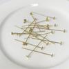 Copper Love Butterfly Five Pointed Star T-shaped Needle Pin For DIY Jewelry Making Craft Accessories