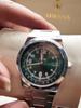 Vintage Aviation Pilot Watch for Men Waterproof Quartz Watch with Date Luminous Hands Steel Strap Dress Wrist Watch