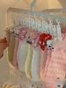 Socken-Trockenständer mit mehreren Clips, multifunktional, abnehmbar, platzsparend, Socken, Unterwäsche, Babyspeichel, Handtuch, Haushalts-Aufbewahrungsständer