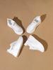 Chaussures Plateformes Printemps Été Femmes Cuir Véritable Chaussures Blanches Pour Dames Augmentant la Hauteur 8cm Baskets Décontractées