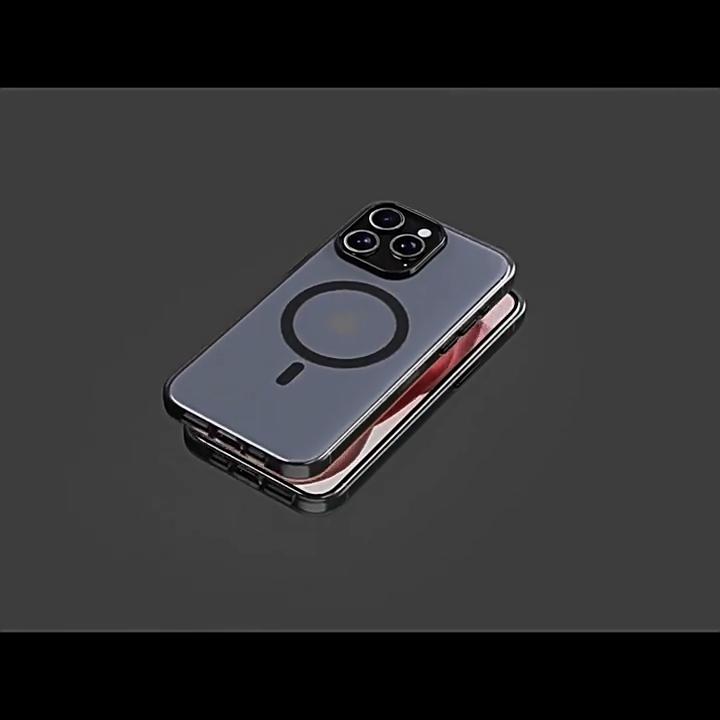 Роскошный магнитный беспроводной зарядный чехол Magsafe для iPhone 16 15 14 13 12 11 Pro Max Plus противоударный матовый чехол-бампер из ТПУ