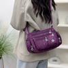 Women's Crossbody Bag Middle-Aged Mother Bag Large Capacity Shoulder Bag