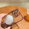 Luxury Electroplate Magsafe Wireless Charge Phone Case For iPhone 16 15 14 13 12 11 Pro Max Plus XS XR XS Max Soft Bumper Glitter Cover
