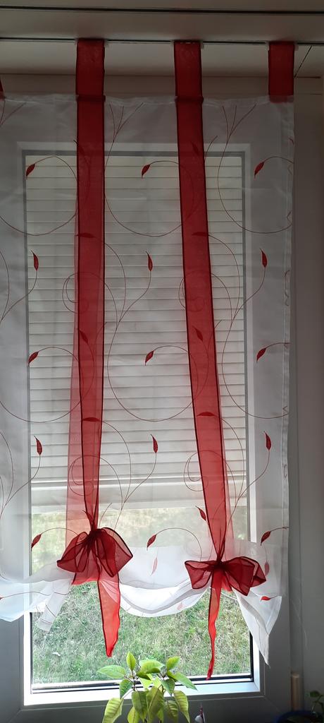 Tenda A Pacchetto In Voile Di Tulle Con Ricamo – Simpvale – Colore Bianco, 60x160 Cm – Per Camera Da Letto, Cucina, Bagno – Filtra Luce
