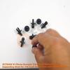 ECF2008 10 Pezzi Pannello di Finitura Paraurti Clip di Fissaggio Rivetto Espandibile per VW Skoda Seat OEM 16186729901C