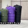 2/3/4 layer Folding Universal Wheel Luggage Bag, Shoulder Travel Bag, Female Large-capacity Storage, Moving, Can Be Packed As A Checked Bag