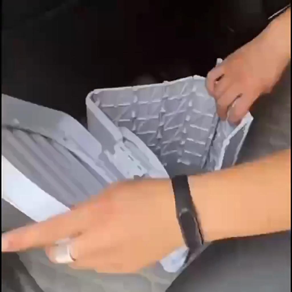 Pouze pro kempování Přenosné skládací WC pro venkovní kempování - Cestování autem Nouzové mobilní WC Lehké skládací nočník pro výlety s vlastním řízením