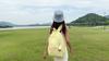 Solid Color Student Schoolbag Women's Large Capacity Backpack Men's Travel Backpack