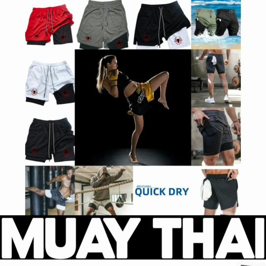 Muay Thai Kick Boxing MMA Shorts Spider Men Women Unisex Casual Sportswear Double Layer Quick Dry Breathable Training Sport Gym Fitness Workout