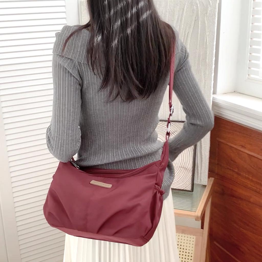 Women Nylon Waterproof Bag Messenger Bags For Lady Crossbody Large Capacity Travel Shoulder Bag Casual Handbags High Quality