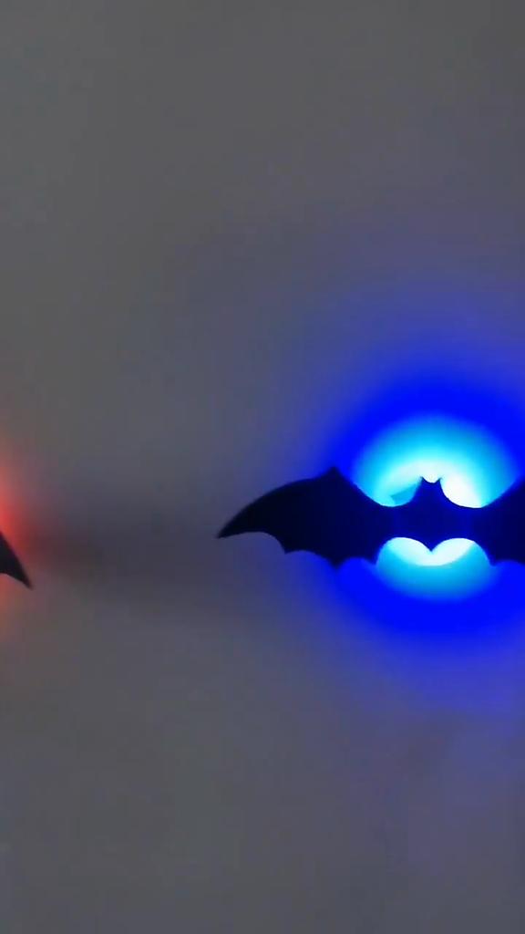 Halloween Bat Sticker Set 12 Pieces Of Pvc Bat Decals For Bar Ktv And Haunted House Decor
