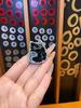 Women Brooch Sparkling Faux Crystal Decor Two-color Black Cat Design Lapel Pin Sweater Scarf Holder Jewelry Accessories