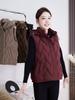 Gilet Invernale da Donna con Cappuccio Caldo Spesso Piumino Senza Maniche Donna Cappotti Corti Casual