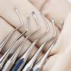 Double Ends Dental Tooth Cleaning Excavator Spoon Oral Care Restorative Cavity Tool Dental Instrument Stainless Steel