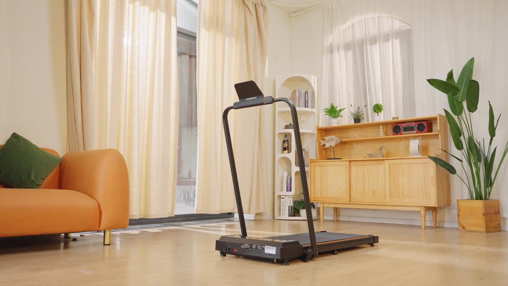 ALNSOOR FT51 Foldable Walking Pad -2.5HP Powerful Low-Noise Motor 120kg Max Load Capacity Compact Design for Home Use