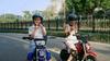 ISINWHEEL A12 Kids Electric Dirt Bike - 350W Motor 36V5.2Ah Battery Large 12-Inch Wheel 14 Mile Max Range for Fun Rides