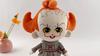Chibi plyšová hračka Pennywise Film IT Hororový klaun Vycpávaná panenka Halloweenská sběratelská hračka Dárek