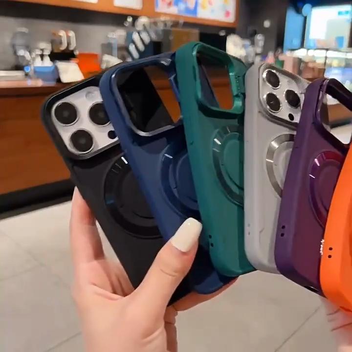 Mobile Phone Case with Stand for iPhone 11 13 16 Pro Max iPhone 14 15 Pro Max 12 13 Pro Max 16 Plus 13 Pro 14 Pro Large Lens