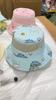 Cartoon Kids Summer Sun Protection Fisherman Hat Breathable Cotton For Boys And Girls