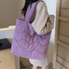 Women's Large Capacity Tote Bag Space Cotton Bag Shoulder Bag