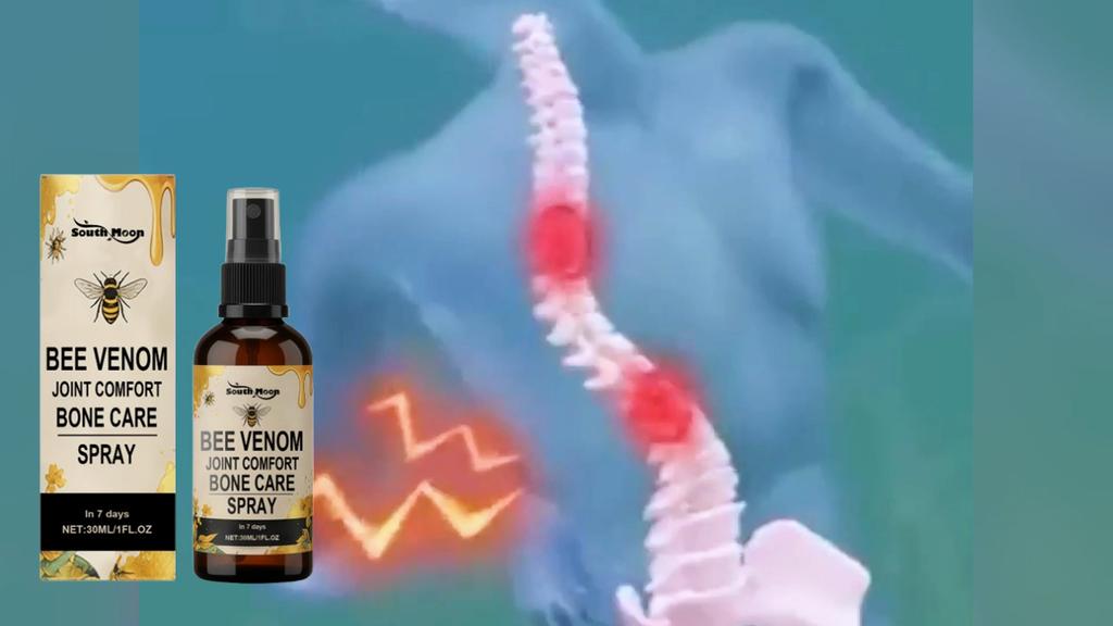 South Moon Bee Venom Joint Care Spray Gentle Nourishing Care for Joint Skin Comfortable External Spray 30ml