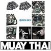 Snake Skin Leather Muay Thai Kickboxing Boxing MMA UFC Casual Shorts Gym Sport Unisex Men Women Workout Quick Dry Print Elastic High Waist Training