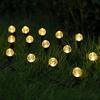 Outdoor Solar Light Bubble Ball Waterproof Lawn Lamp Garden Pilot Lantern String for Patio Camping Birthday Decoration Lighting