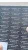 80pcs 25x10mm WARRANTY VOID IF REMOVED Brittle Paper Security Seal Open Indicator Tamper Evident Removal Proof Protection Band