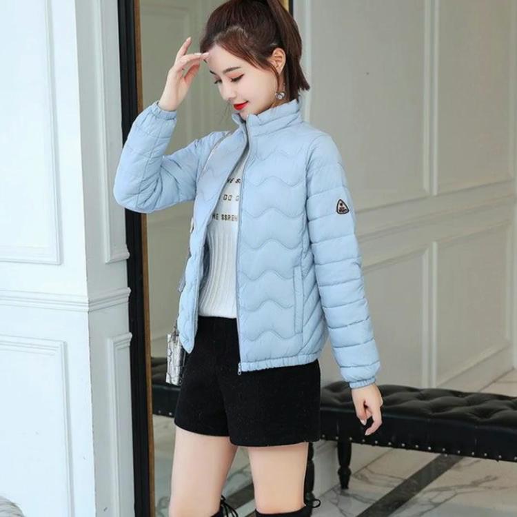 Autumn Winter New Fashion Stand Collar Long Sleeve Solid Parkas Women's Clothing Korean Warm All-match Simplicity Trend Chic Top