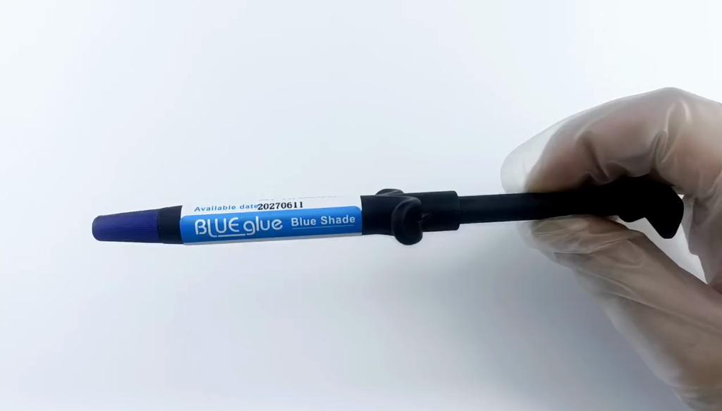 1 Pc Orthodontic Adhesive Light Cure Dental Blue Glue Bonding System Ortho Bond Paste