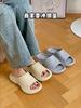 Couple Summer Slippers, Non-Slip Thick Sole Anti-Odor Indoor Outdoor Home Slippers for Men and Women