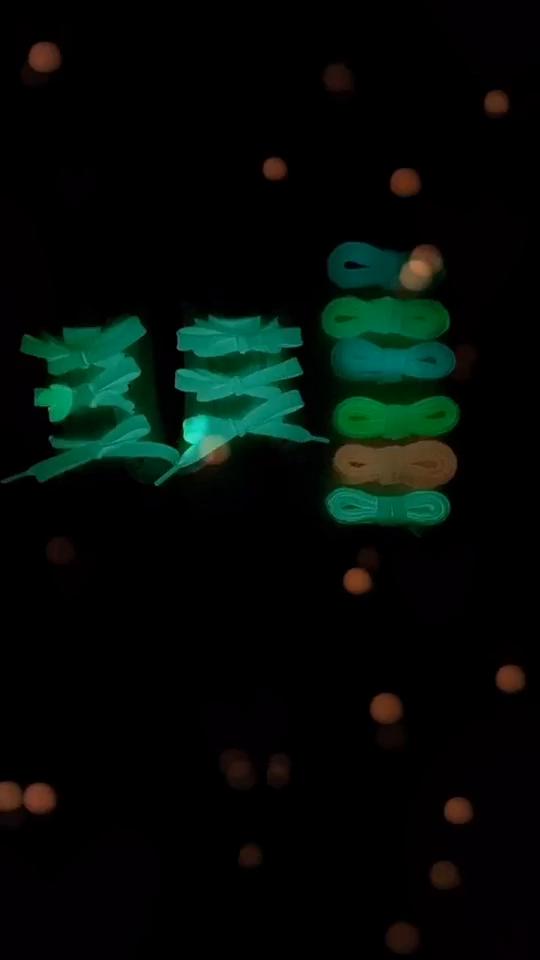 1Pair Luminous Shoelace Sport Men Women Shoe Laces Glow In The Dark for Fluorescent Shoeslace for Sneakers Canvas Shoes Lace