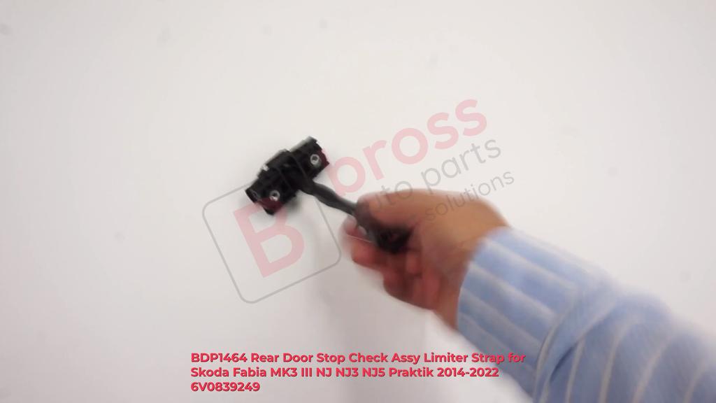 BDP1464 Rear Door Stop Check Assy Limiter Strap for Skoda Fabia MK3 III NJ NJ3 NJ5 Praktik 2014-2022 6V0839249