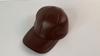 New Men Casual Real Leather Earflap Cap Men Real Cowhide Leather Caps Male Fall Winter Genuine Real Cow Leather Baseball Hats