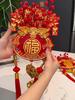 2026 Lucky Red Envelope Charm – Chinese New Year Horse Zodiac Decoration, Festive Fortune Pouch Hanging Ornament with "Fu" Symbol for Home, Car & Door