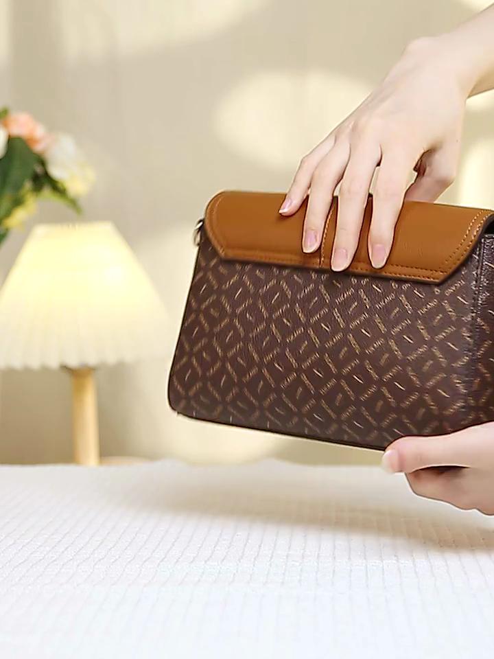 TUCANO Handbag, Shoulder Bag, Crossbody Bag, Simple Versatile Bag, Brown