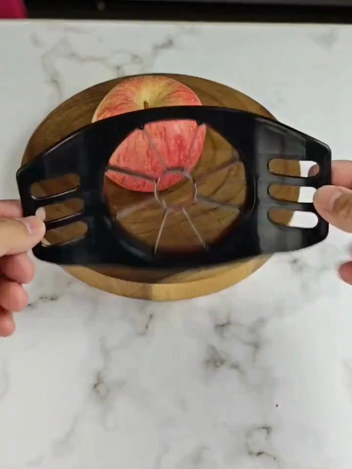 Tăiător de mere multifuncțional, tăietor de mere din oțel inoxidabil, gadget de bucătărie