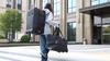 New Foldable Large-capacity Pull Rod Expansion Handbag Oxford Pull Rod Bag Multi-layer Storage Travel Bag Unisex Moving Bag