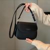 Borse a tracolla da donna di lusso di design, in pelle PU, borsa a sella vintage monocolore, borsa a tracolla, piccola borsetta bolsas