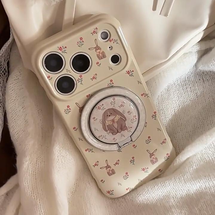 Cute Rabbit Phone Case for iPhone 16, iPhone 17, and iPhone 17 Pro Max