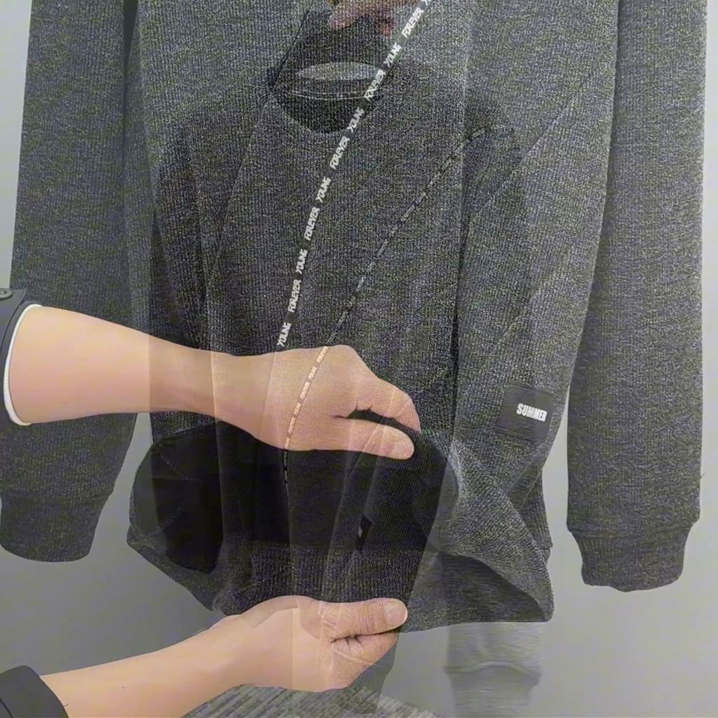 Plus Size 5XL-10XL Fashion Autumn Oversize Sweatshirts for Men Clothes Thick Warm Faux Fleece-lined Long Sleeve Tops Casual Men's Pullovers