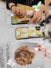 Back Cover Protective Phone Case For HTC Desire 20 Plus/D20+ Lanyard Kickstand Silicone Wrist Strap Oil Painting Ring