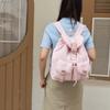 Large Capacity Lightweight Backpack Solid Color Backpack