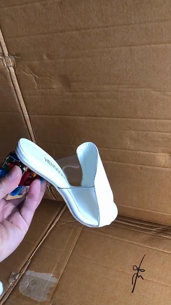 Summer Fashion Shoes with Breathable Diamond In The Rough with Sandals and Slippers