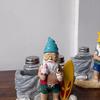 Cute Chef Statue Salt & Pepper Bottle Holder Ornaments Home Decor Kitchen Resin Crafts