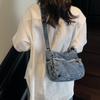 Denim Bag Women's Large Capacity Shoulder Crossbody Bag Vintage Commuter Bag