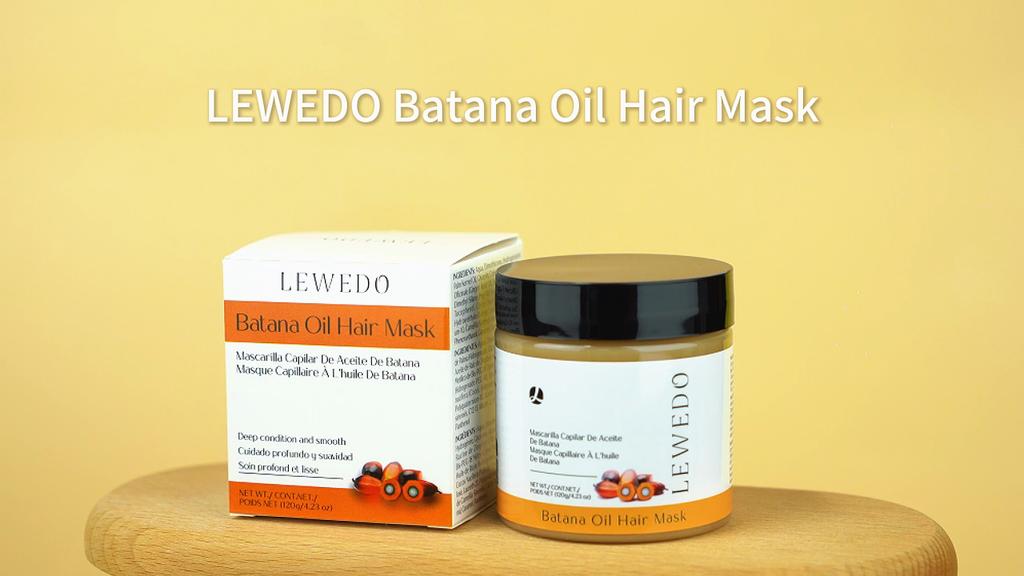 SEVICH 100% Pure Organic Hair Mask Batana Hair Oil Butter Hair Care Silky Hair Nutrition Moisturize And Repair Hair Root 120g