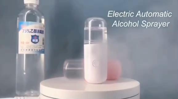 Passer for kontorbil Air Humable 30ml bærbar mini nano ansiktssprøyte USB Atomizer Purifier Aromaterapi Essential Oil Diffuser Rehydration