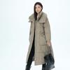 Fashion Woman Winter Coats With Belt Thick Warm Casual Winter Jacket Women's Long Parkas